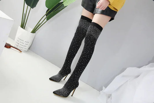 Botas de cristal
