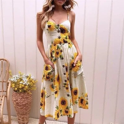 Vestido bohemio de verano