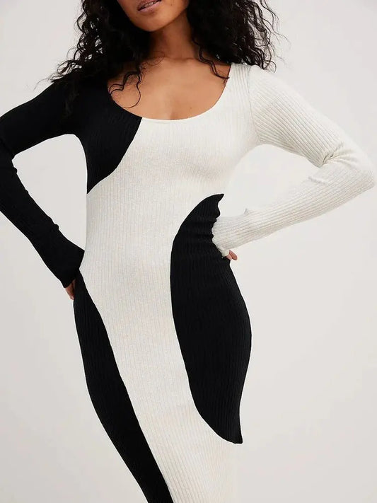 Casual Knit Dress