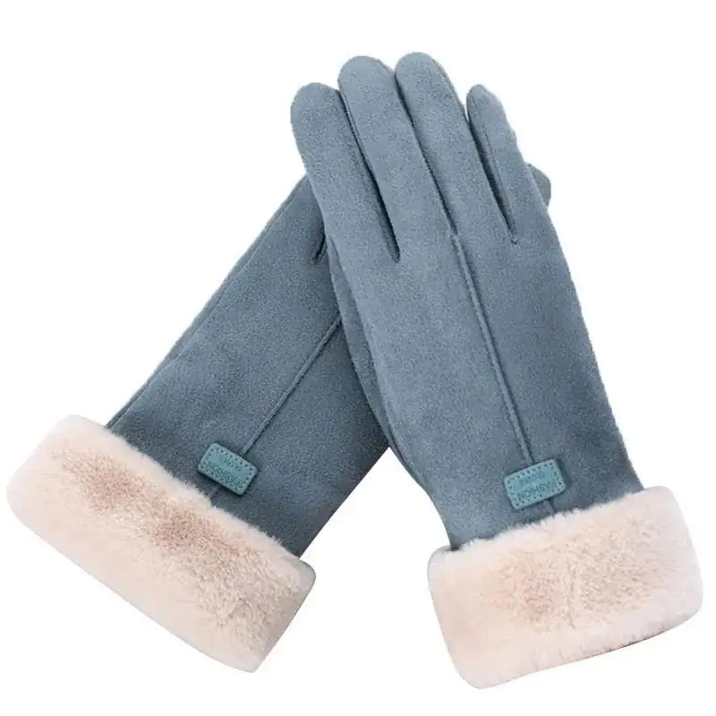 Guantes de moda para el invierno.